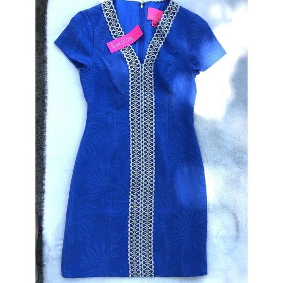 Lilly Pulitzer Arie Stretch Shift Dress - Bennet B - Picture 5 of 9